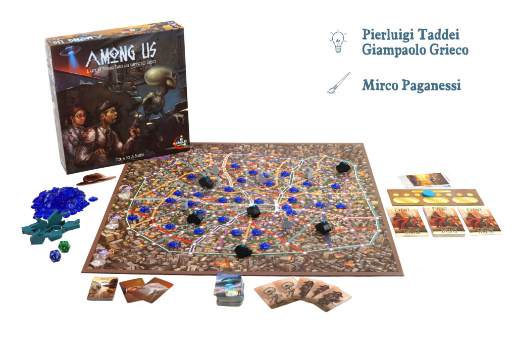 I MADE AN AMONG US BOARD GAME - DIY 